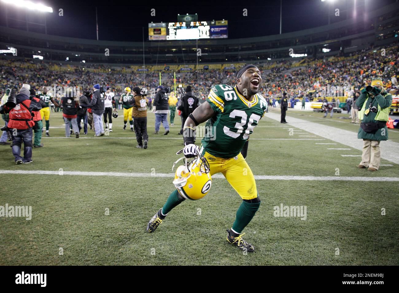 Green Bay Packers' Nick Collins during the second half of an NFL