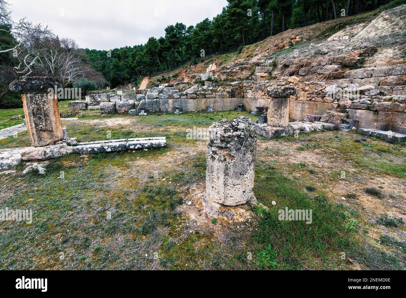 Fortifying Port The Amphiareion of Oropos is situated in the hills 6 km southeast of ...