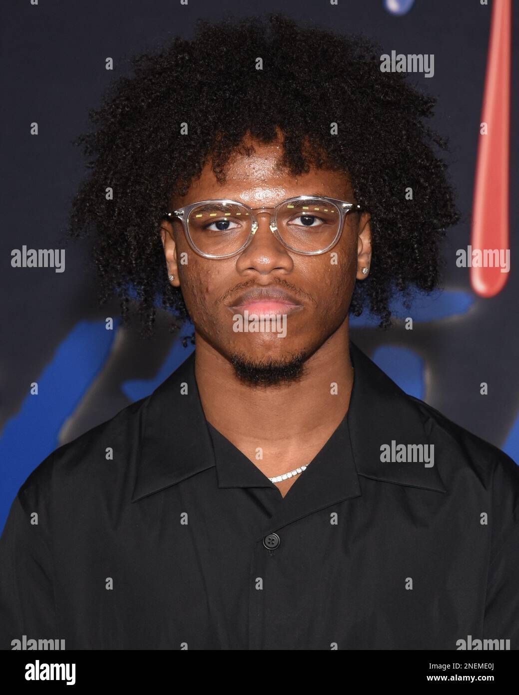 15 February 2023 - Burbank, California - Kamron Alexander. Red Carpet Premiere Event For The Sixth And Final Season Of FX's "Snowfall" at Academy Museum of Motion Pictures, Ted Mann Theater. Photo Credit: Billy Bennight/AdMedia/Sipa USA Stock Photo