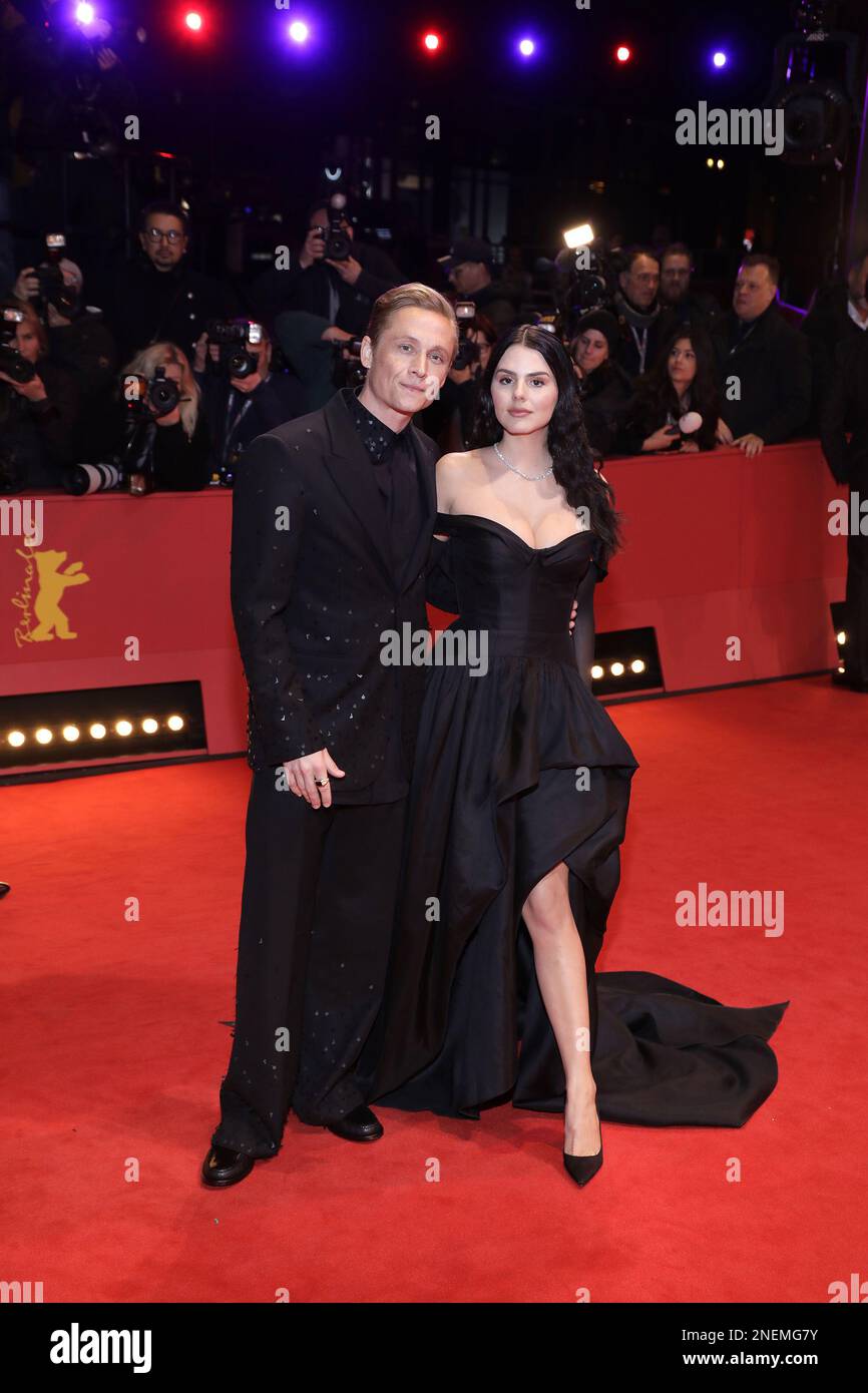 Matthias Schweighoefer and his girlfriend Ruby O. Fee attend the 
