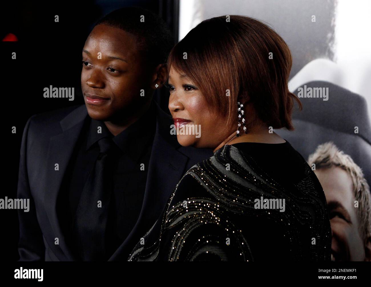 Zindzi Mandela, daughter of Nelson Mandela, right, and Zwelabo Mandela ...