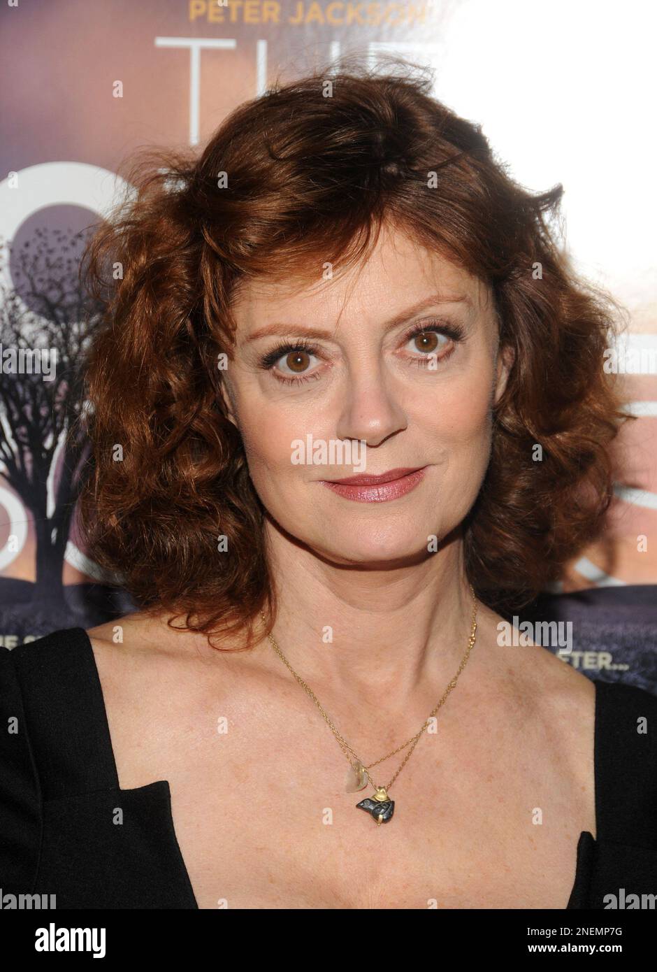 Actress Susan Sarandon attends the premiere of "The Lovely Bones" at ...