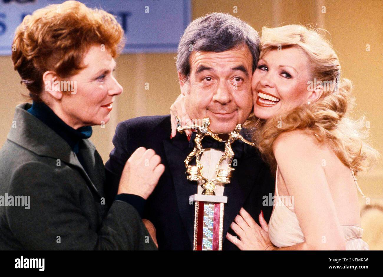 Actor Tom Bosley, who plays Mr. Cunningham on the series 