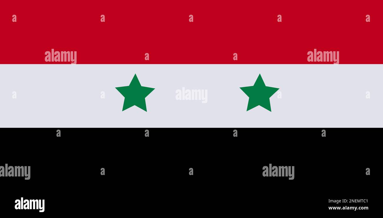 Syria revolution flag map syrian independence flag Sticker by