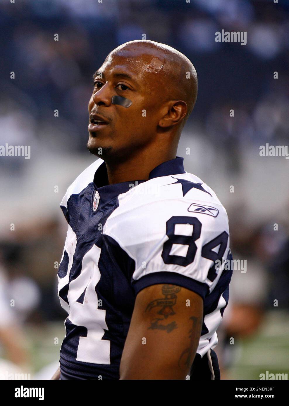 Dallas Cowboys wide receiver Patrick Crayton (84) before an NFL