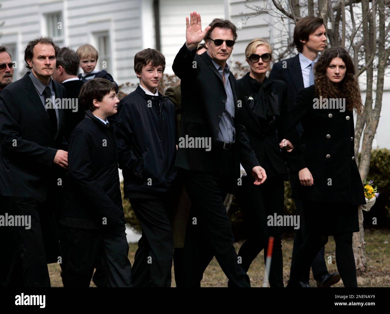 Liam Neeson Wife Funeral