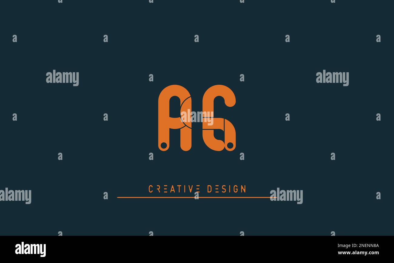 Alphabet letters Initials Monogram logo AE , EA Stock Vector