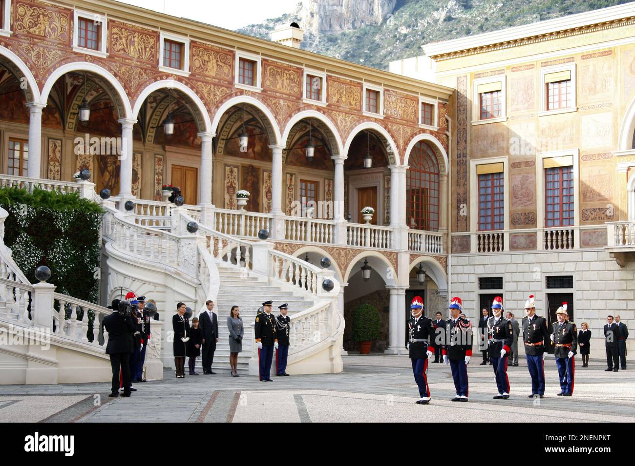 prince-albert-ii-of-monaco-centre-left-with-members-of-his-family