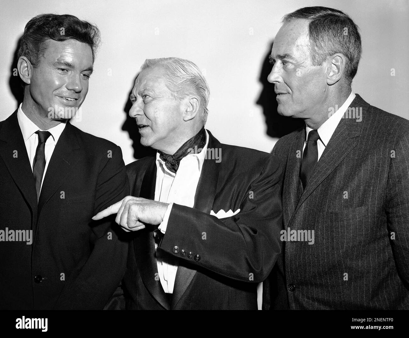 Henry Fonda, right, Lee Tracy, center, and Cliff Robertson, are shown