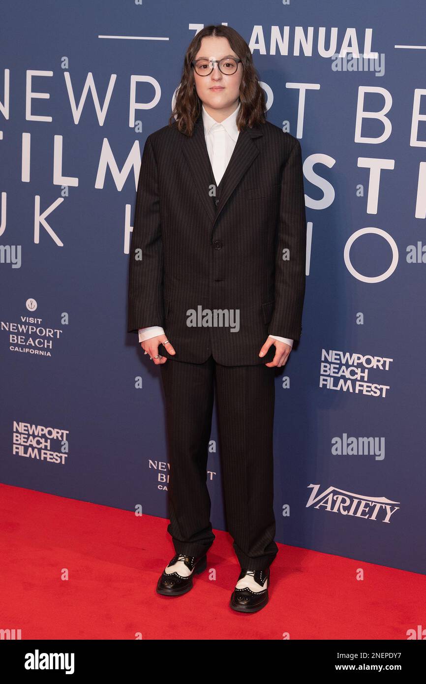 Bella Ramsey attending the Newport Beach Film Festival UK Honours event