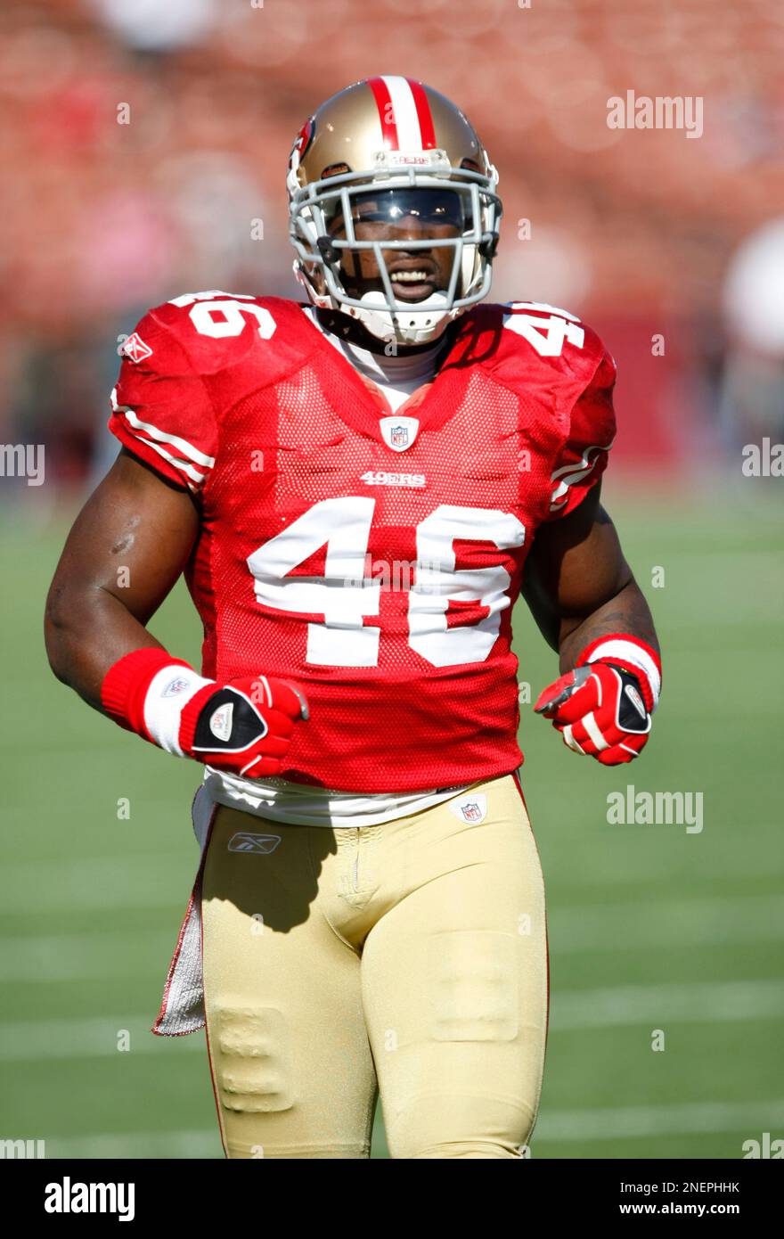 San Francisco 49ers tight end Delanie Walker during their NFL football ...