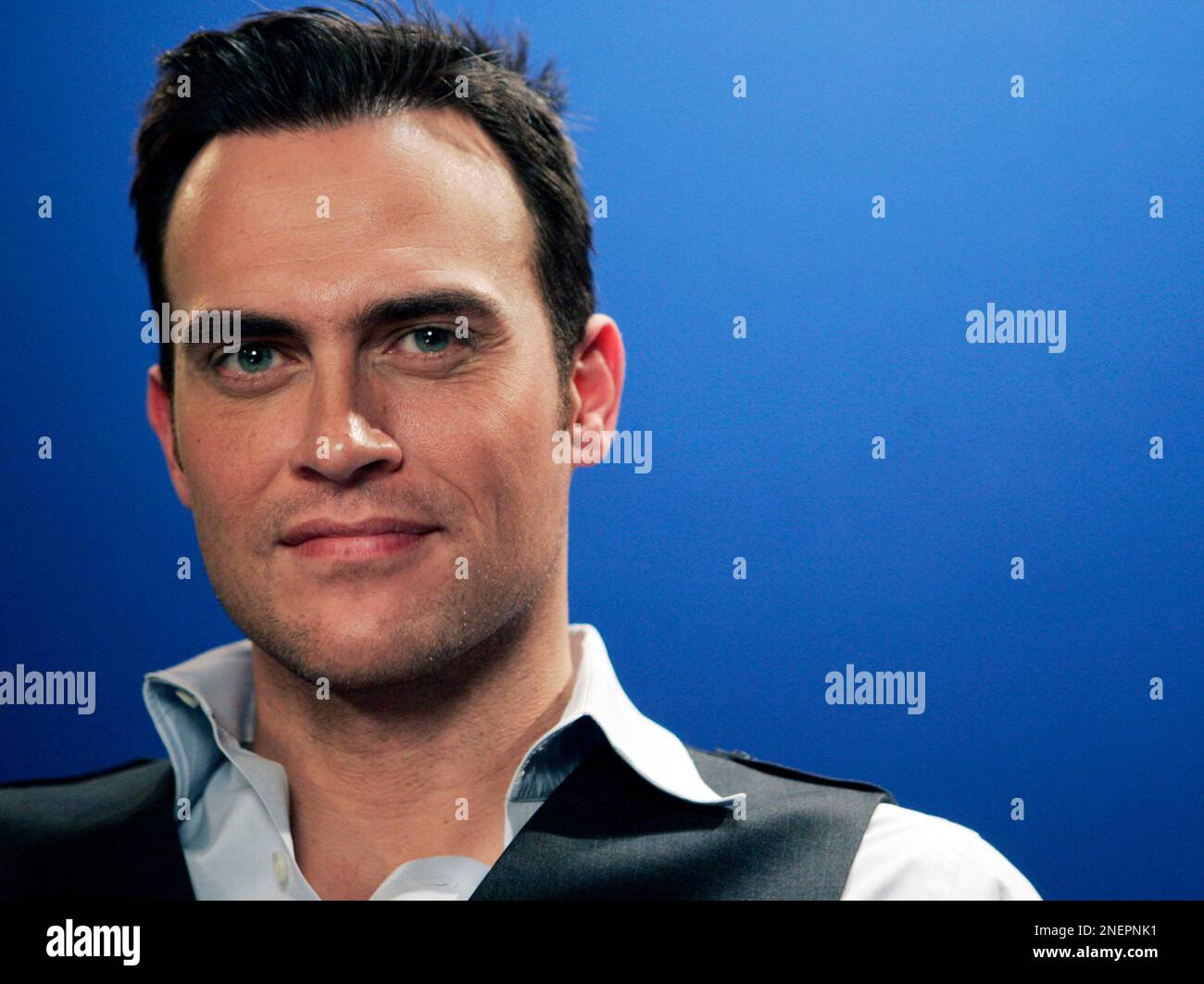 Actor Cheyenne Jackson poses for a portrait Thursday, Nov. 5, 2009 in