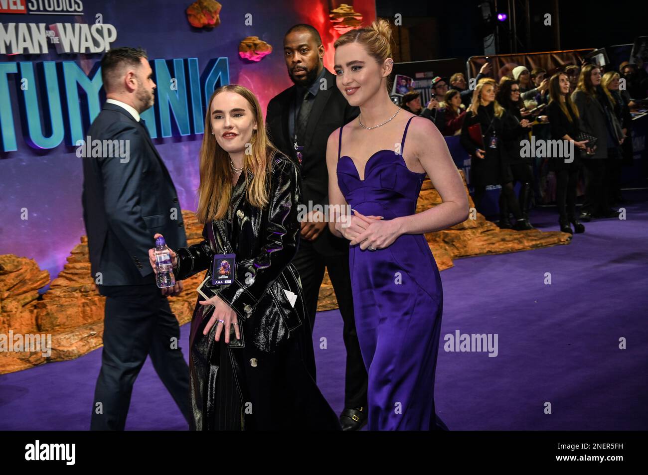 London, UK. 16th February 2023. Kathryn Newton attends UK Gala Screening of Ant-Man and The Wasp: Quantumania, at BFI IMAX, Waterloo, London, UK. Photo date: 16th February 2023. Stock Photo