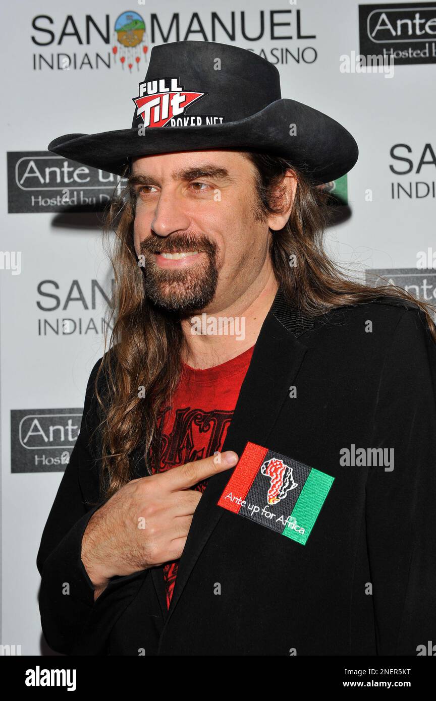 Professional Poker Player Chris Ferguson attends the 2nd Annual Ante Up for  Africa poker tournament to benefit Darfur at San Manuel Indian Bingo &  Casino in Highland, California on October 29th, 2009. (