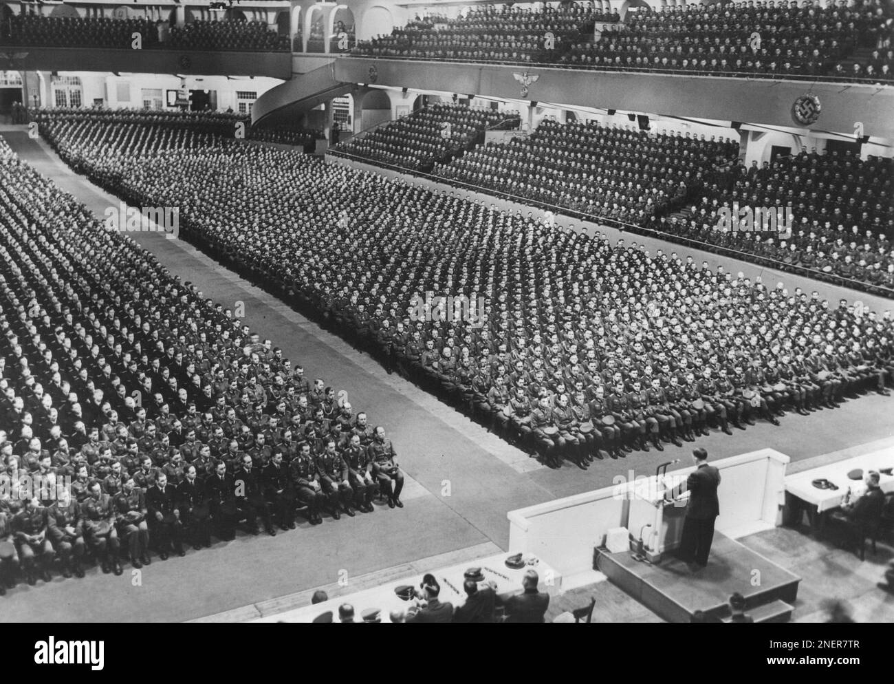 Adolph Hitler Addresses Young Officers And Cadets Of German Army June Adolph Hitler Addresses Young Officers And Cadets Of German Army June