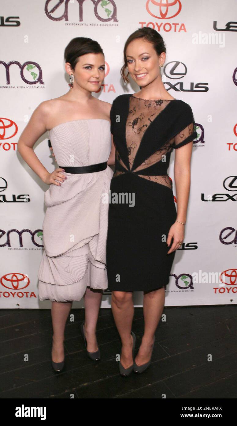 Ginnifer Goodwin, left, and Olivia Wilde at the 20th Anniversary