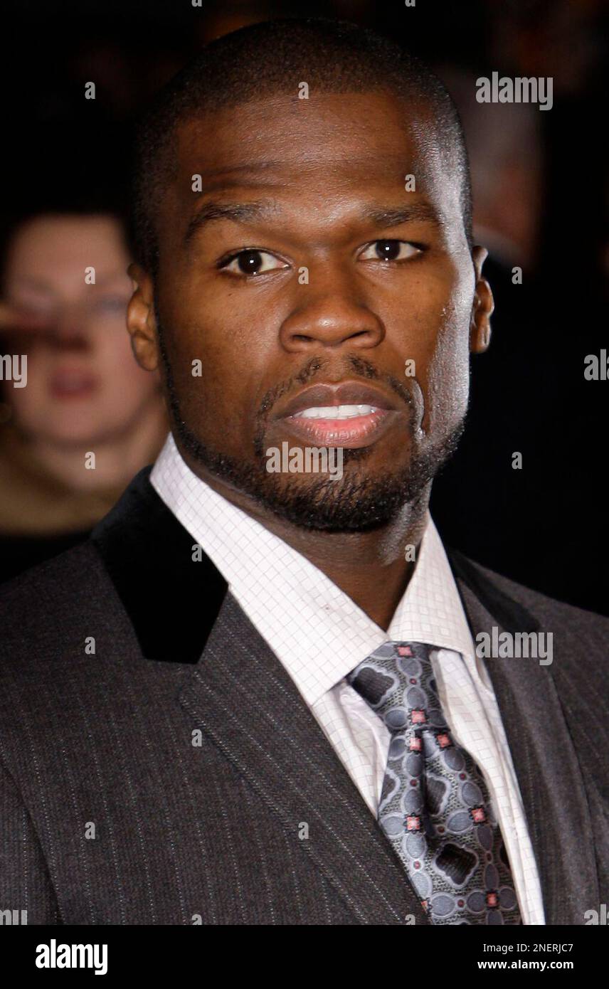 U.S rapper Curtis Jackson, 50 cent, arrives on the red carpet for the