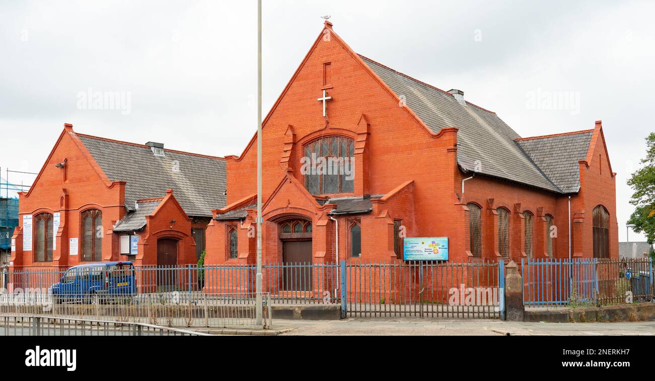 Methodist Church, Oakfield Road, Anfield, Liverpool. Pictured in 2022