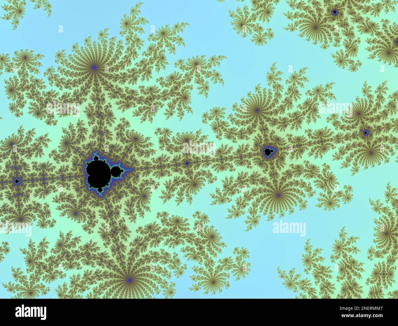 Infinite Shape Zoom In 3D-Illustration of a beautiful zoom into the infinite mathematical ...