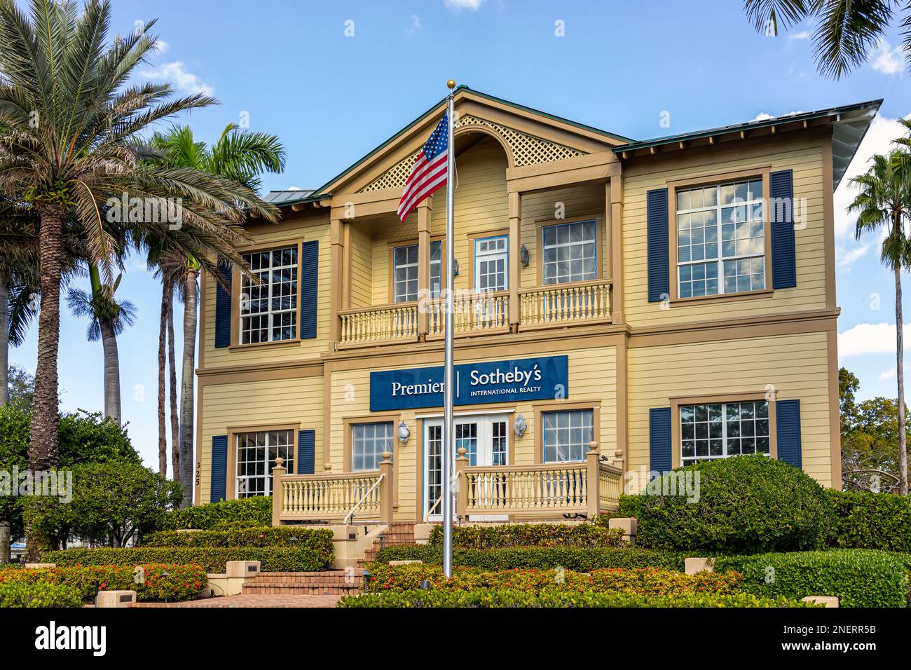 Naples, USA December 28, 2021 Vanderbilt beach road in Florida city