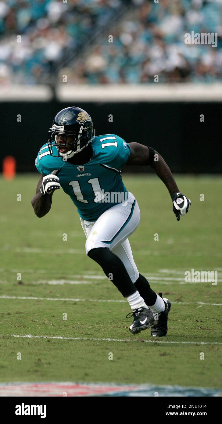 Jacksonville Jaguars receiver Mike SimsWalker during an NFL football