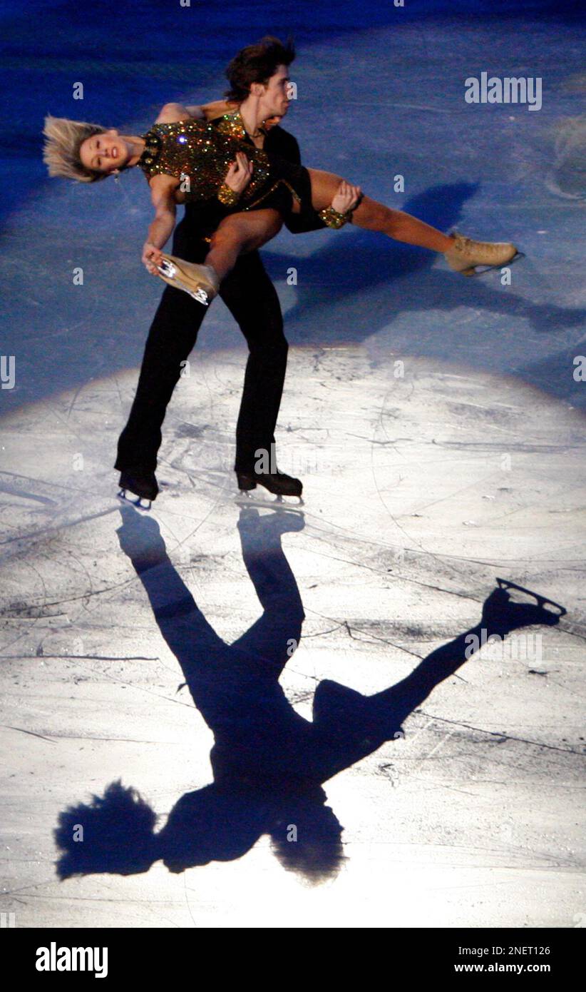John Kerr and Sinead Kerr of Great Britain perform during the show