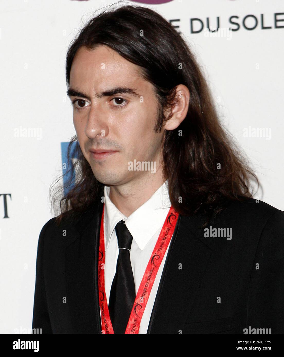 Dhani Harrison arrives for the Opening Night Gala for KOOZA, the big