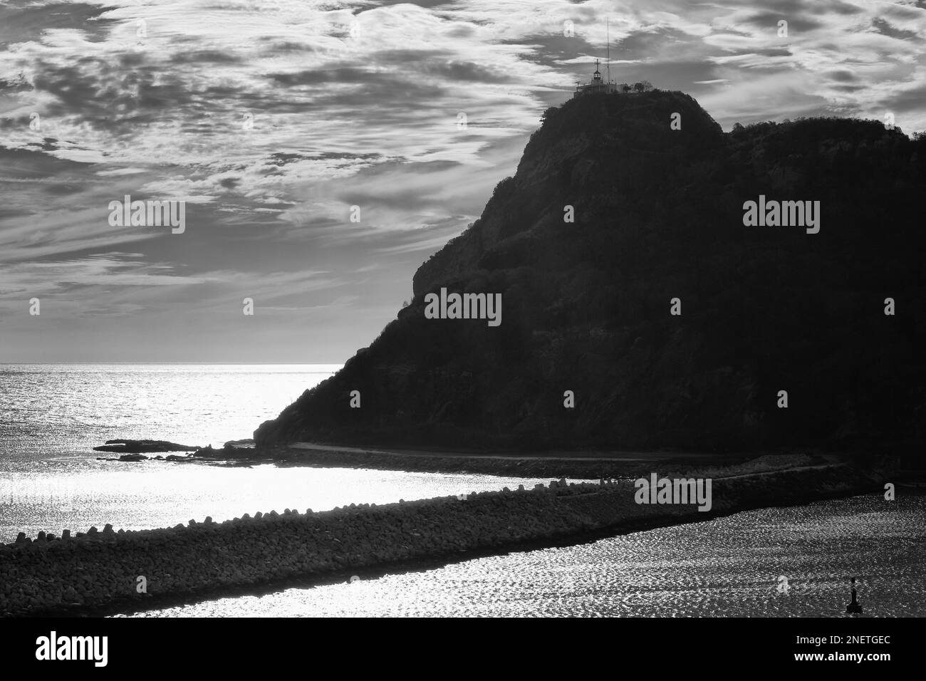 Mazatlan Lighthouse, Port of Mazatlan, Sinaloa State, Mexico Stock
