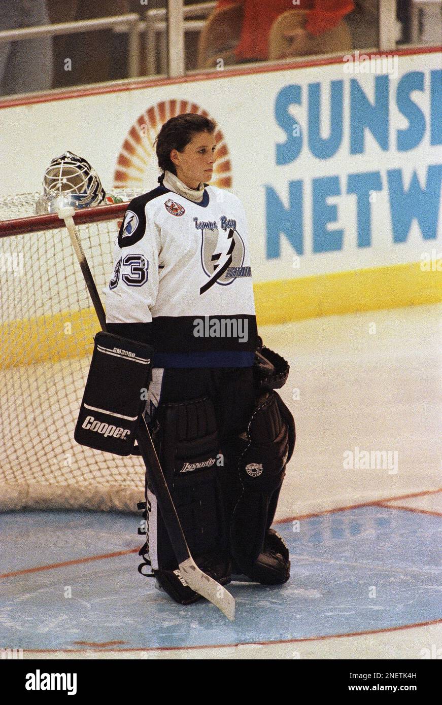 Manon Rheaume was the first woman and only woman to play in an NHL