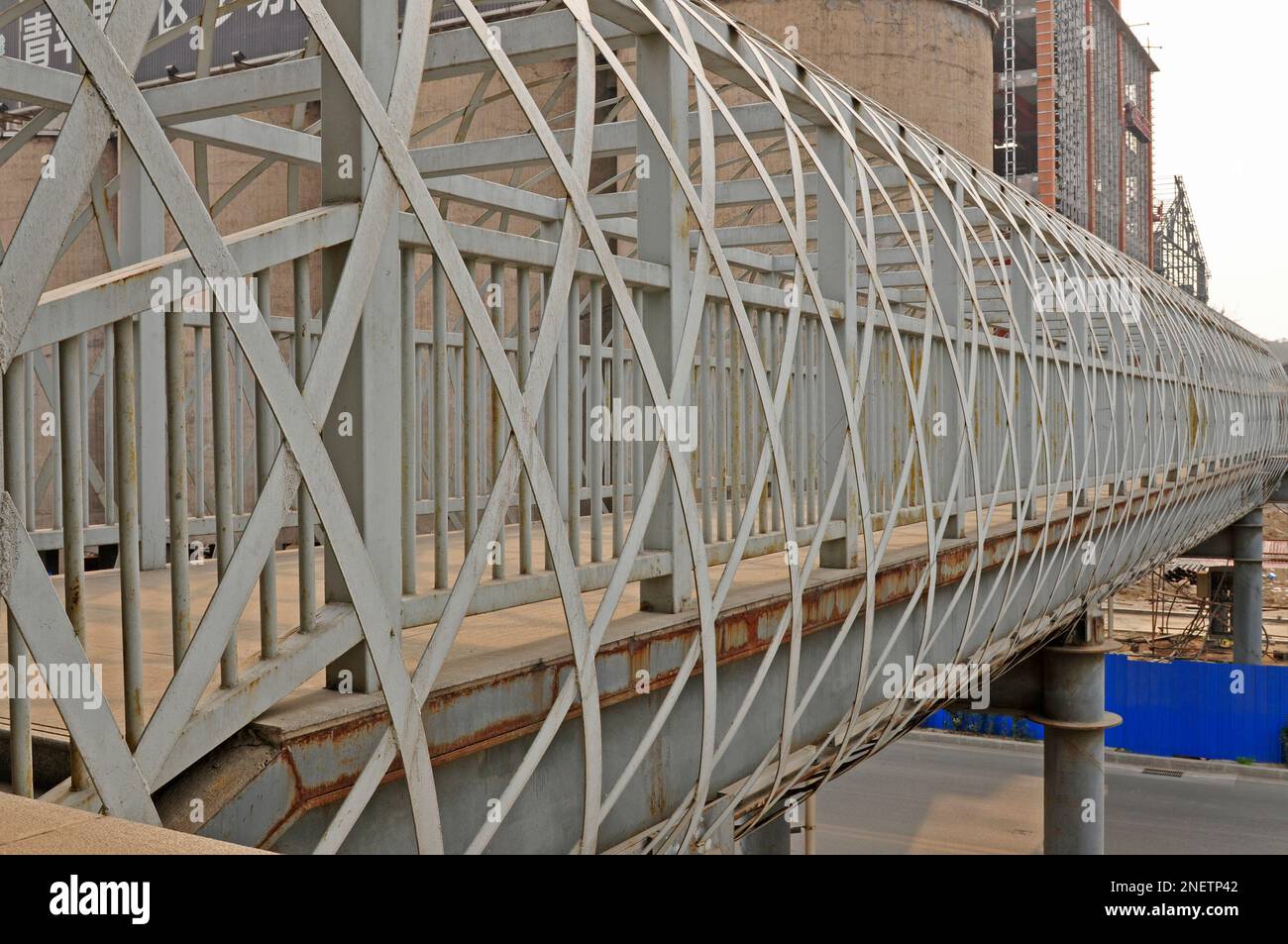 Steel structure building Stock Photo - Alamy