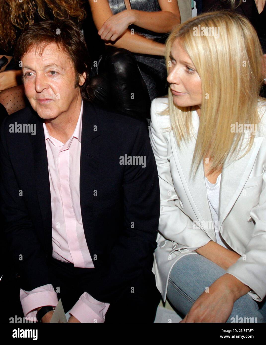 Paul McCartney Attends Daughter Stella McCartney's Runway Show at