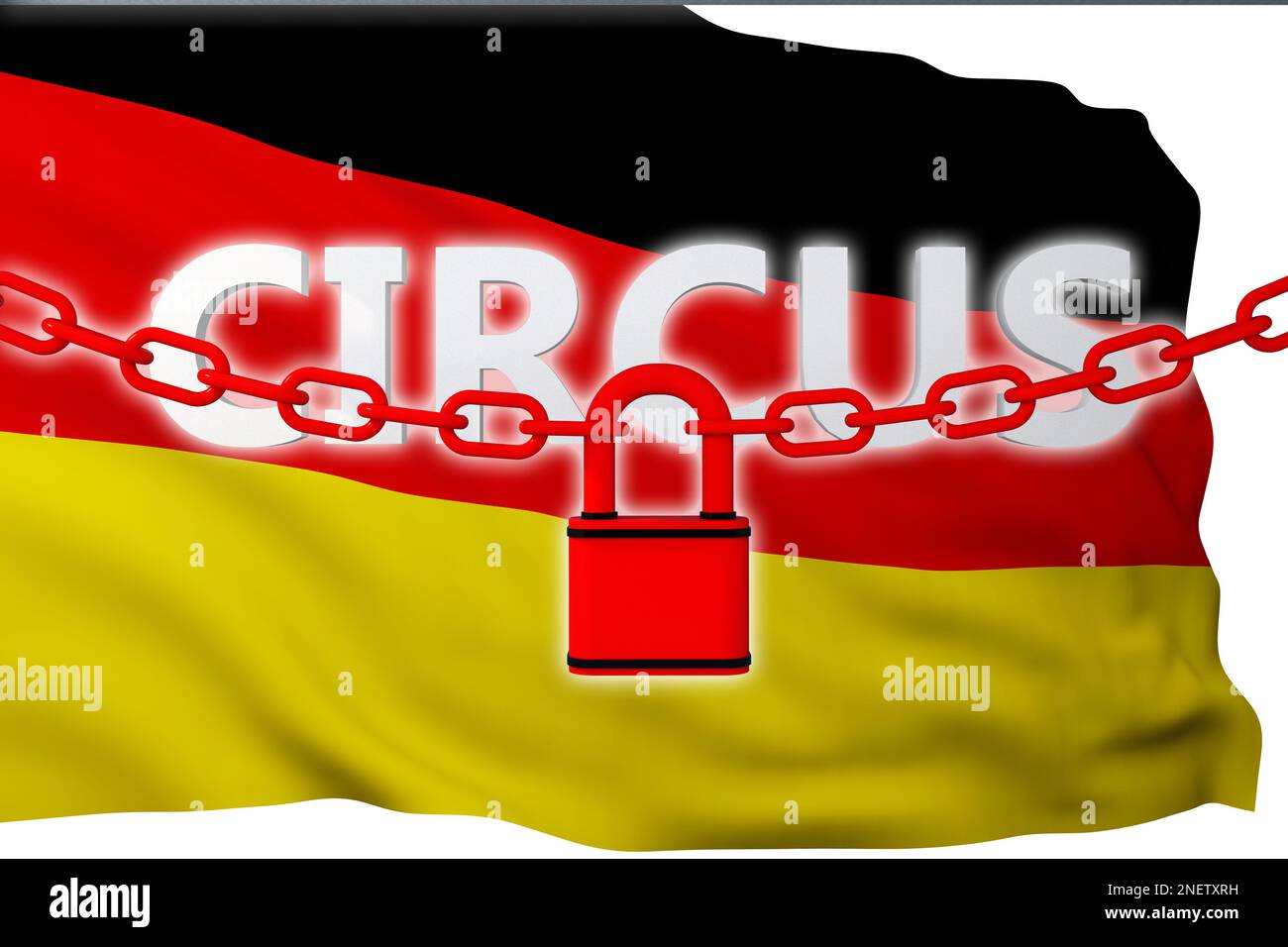 concept circus ban in germany. 3d rendering Stock Photo Alamy