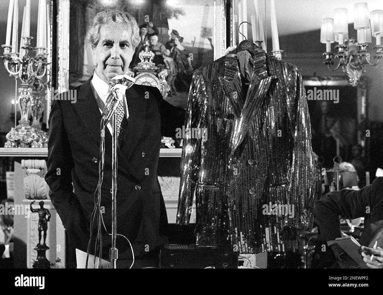 Fashion designer Mr. Blackwell at his annual Ten Worst Dressed Women