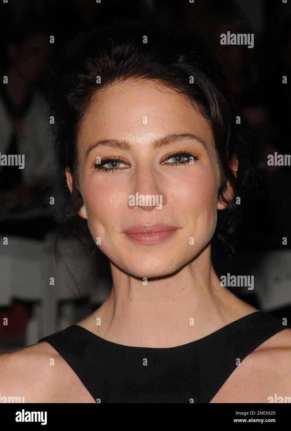 Lynn Collins attends the Milly spring 2010 collection during fashion week,  in New York on Wednesday, Sept. 16, 2009. (AP Photo/Peter Kramer Stock  Photo - Alamy
