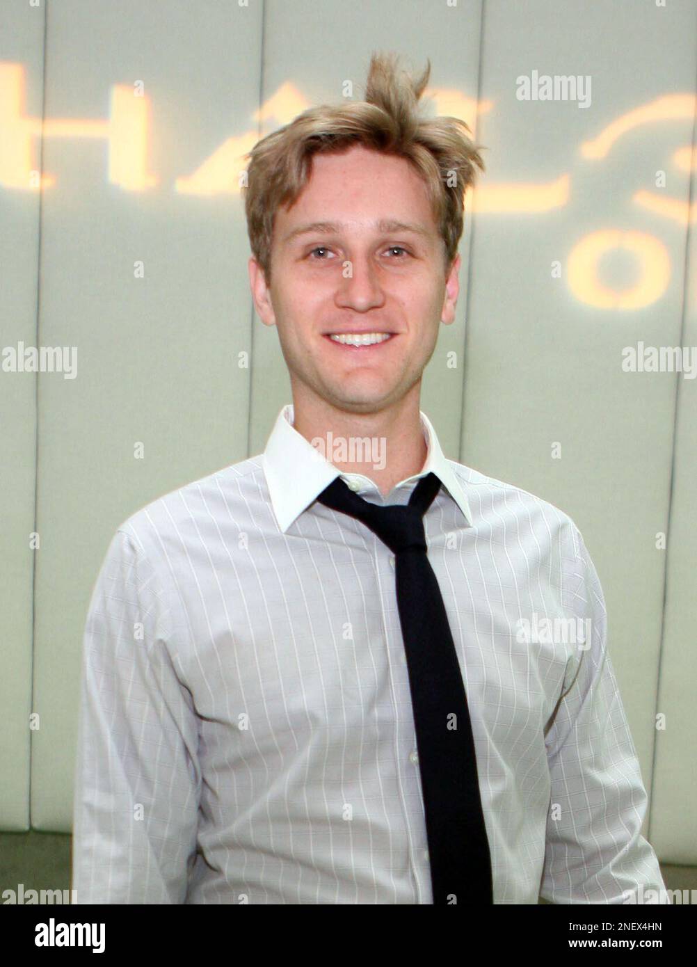 Aaron Staton at the Halo 3 ODST Private Preview at Zune L.A. in West