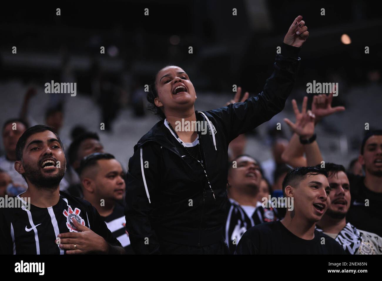 SP Sao Paulo 02/16/2023 PAULISTA 2023, CORINTHIANS X PALMEIRAS