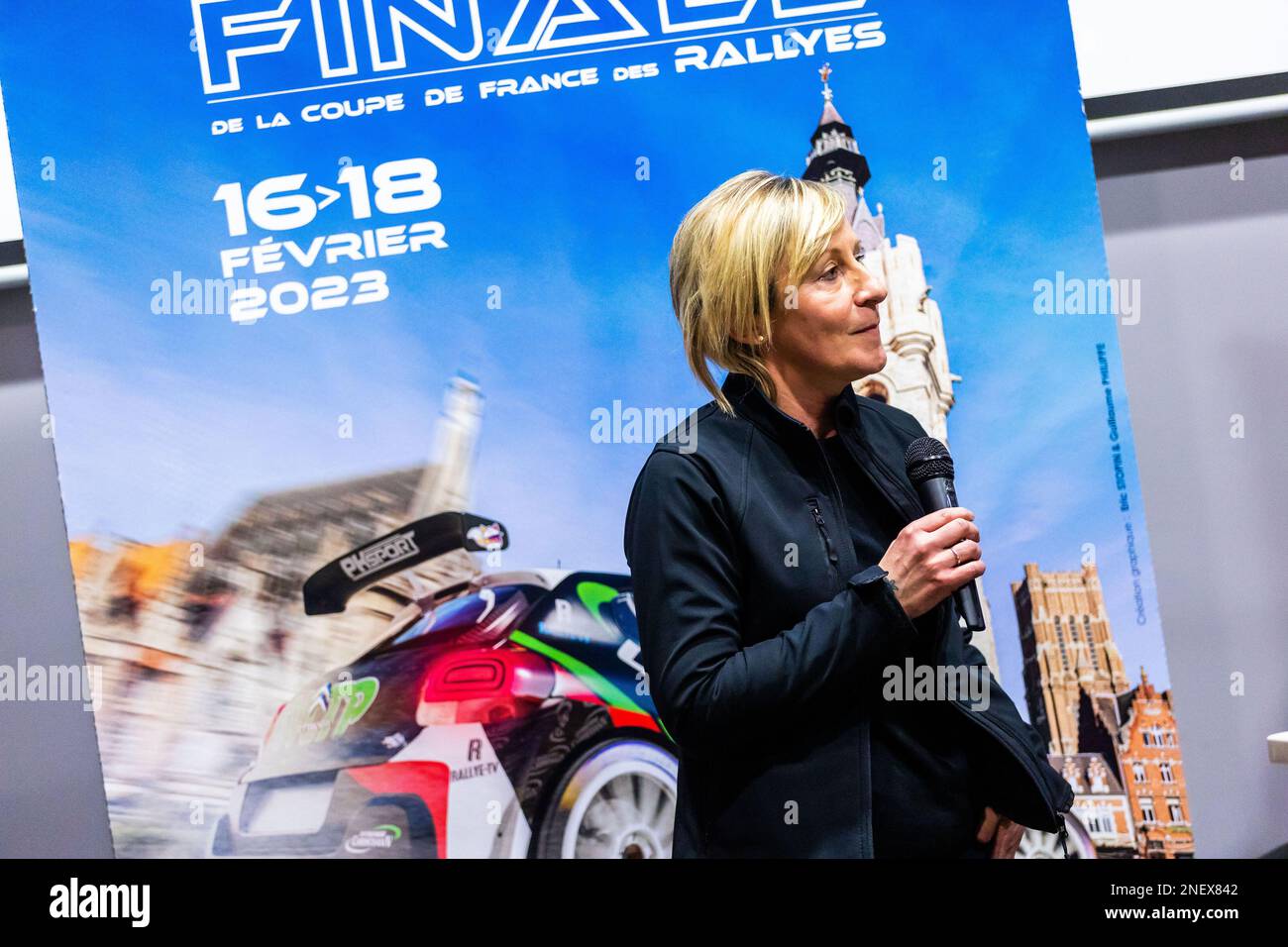 MARCQ Katia, Subaru Impreza A8, portrait, conference de presse, press