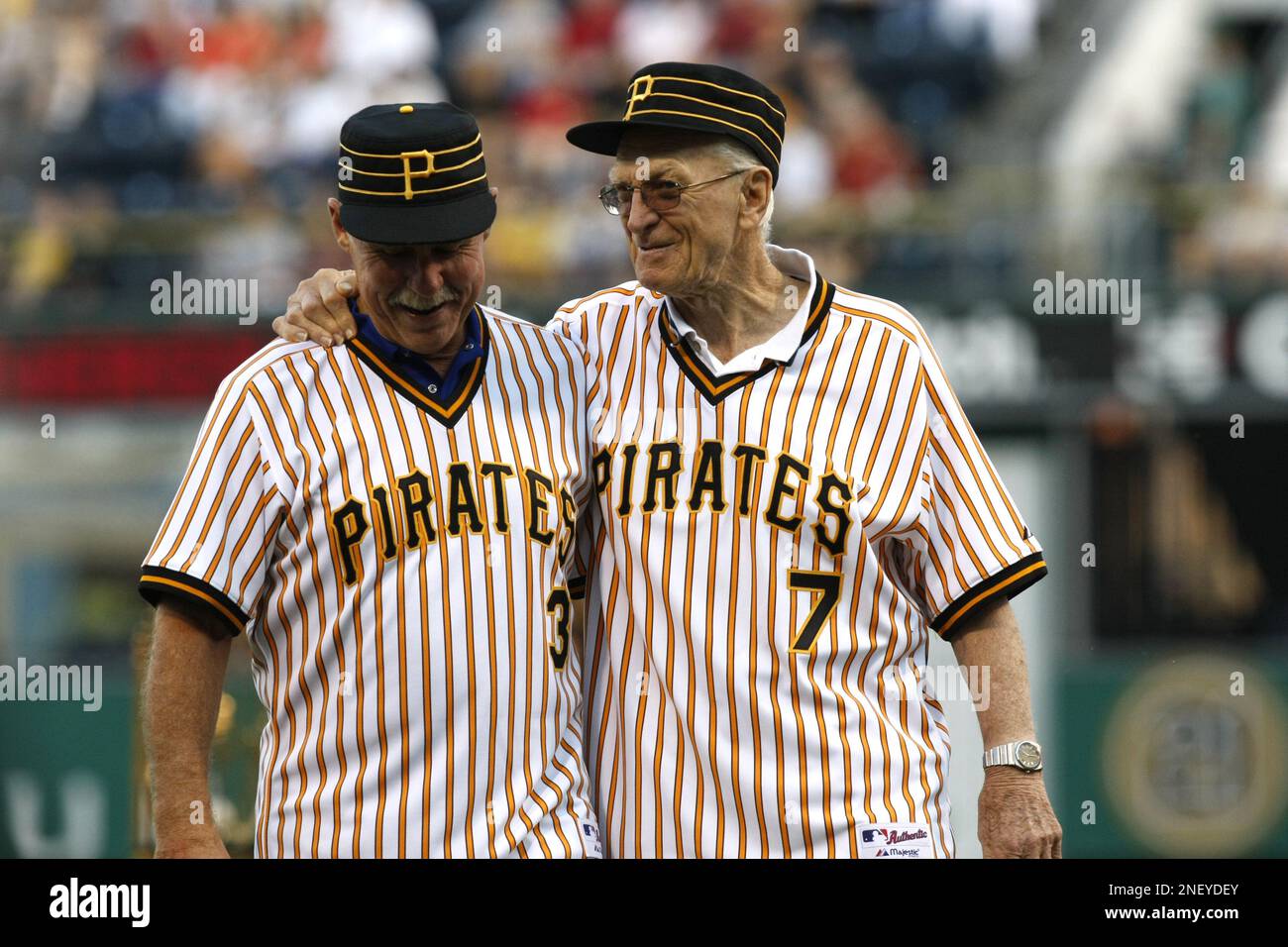 22 August 2009: Manager of the 1979 Pirates Chuck Tanner, Manny