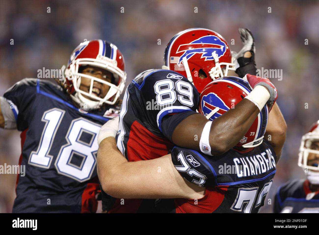 Buffalo Bills tight end Shawn Nelson (#89) during a minicamp event at Ralph  Wilson Stadium in Orchard Park, New York. (Credit Image: © Mark  Konezny/Southcreek Global/ZUMApress.com Stock Photo - Alamy