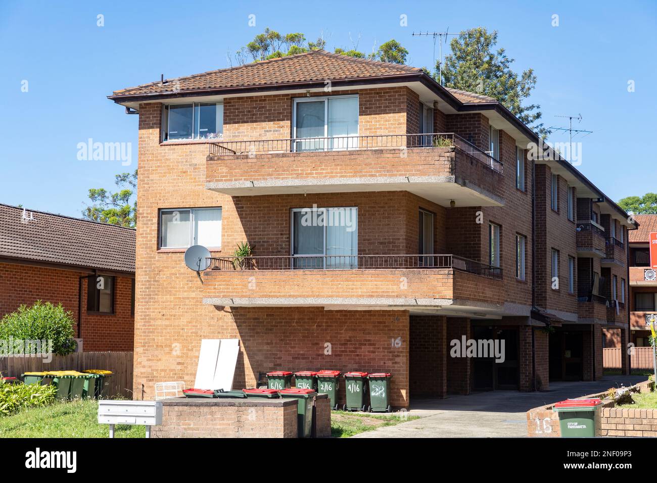Westmead Sydney Australia apartment unit block residential homes and real estate Stock Photo Alamy