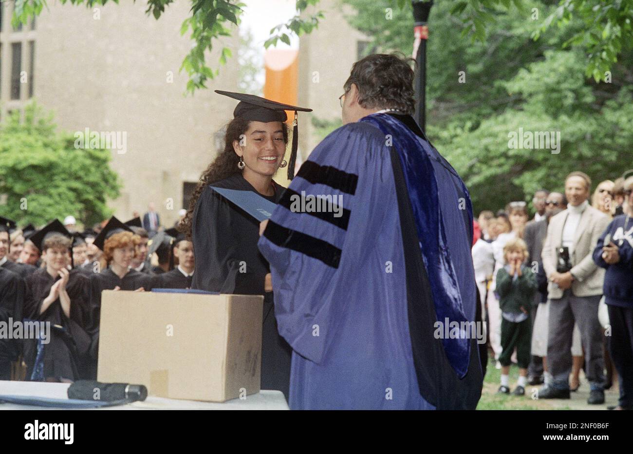 Rolling Stones member Mick Jagger's daughter Karis Jagger, left, is
