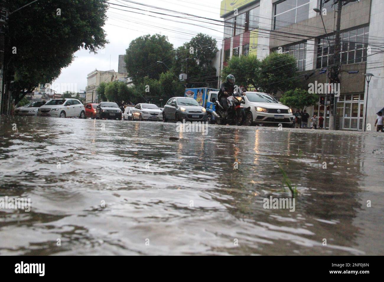 Manaus, Amazonas, Brasil. 16th Feb, 2023. (INT) Heavy rains hit the ...