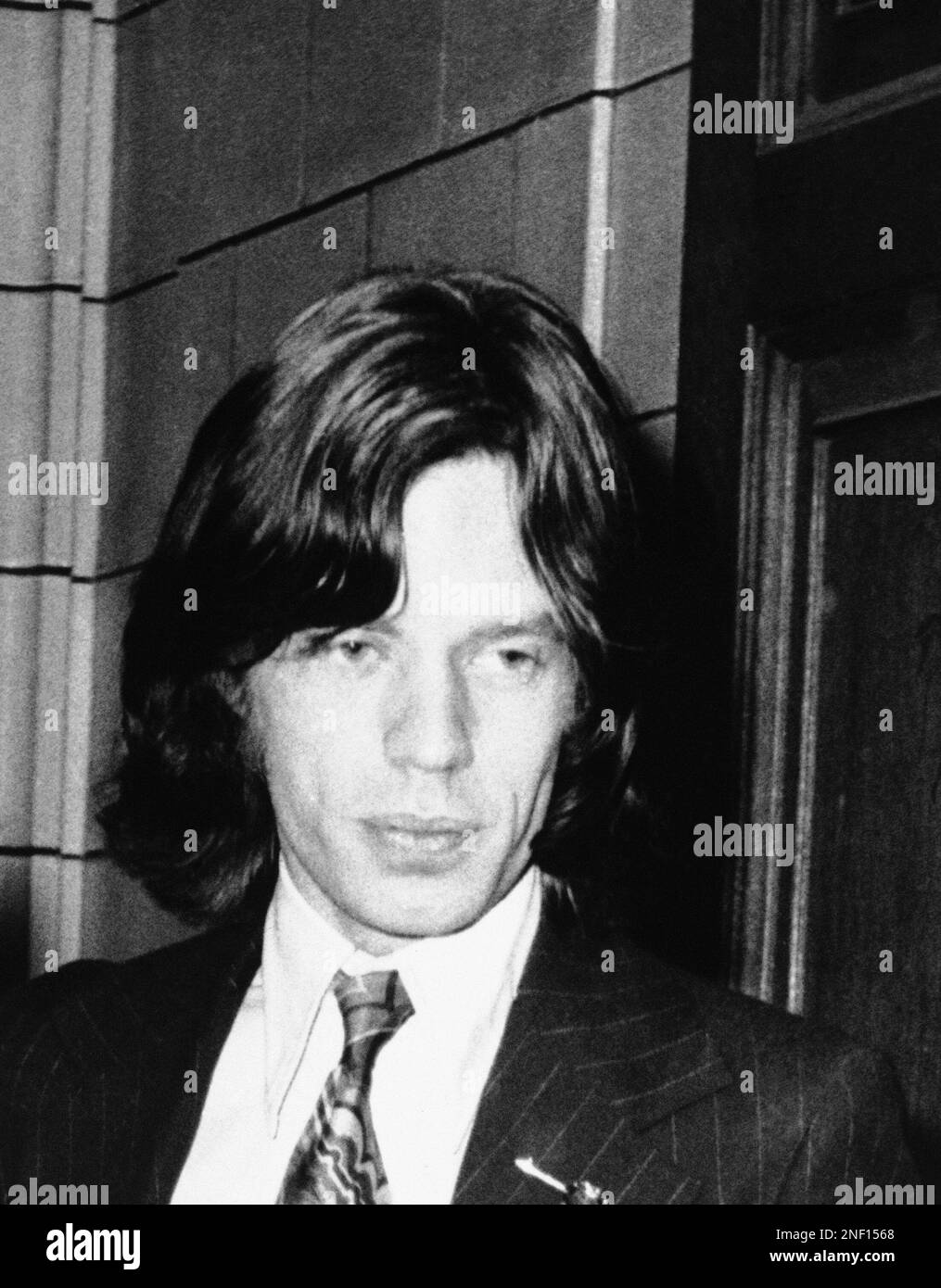 Lead singer of the Rolling Stones popgroup, Mick Jagger, June 23, 1969