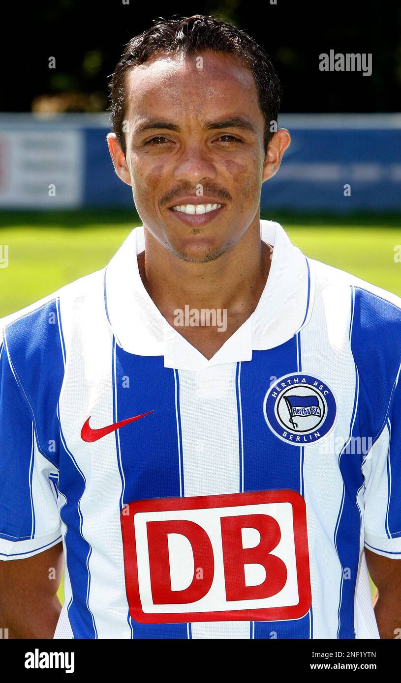 Lucio of the German first division Bundesliga soccer club Hertha BSC ...