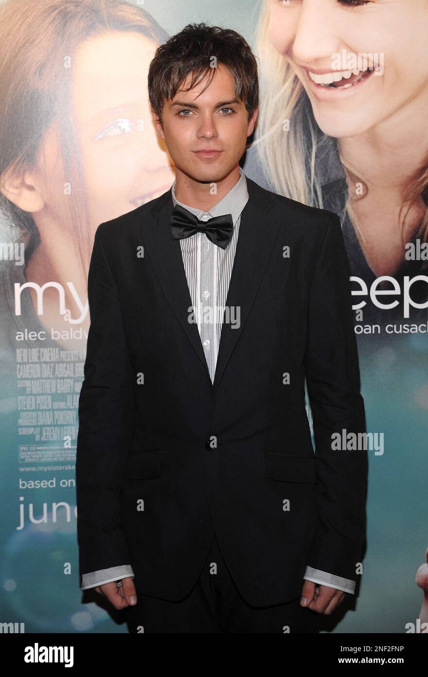 Actor Thomas Dekker attends the world premiere of 'My Sister's Keeper