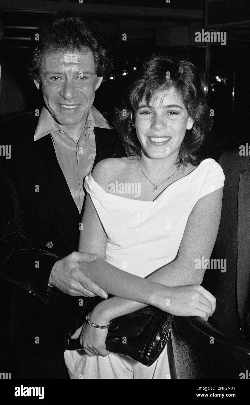 Singer Eddie Fisher poses with his daughter Tricia Fisher, 14, at Club ...