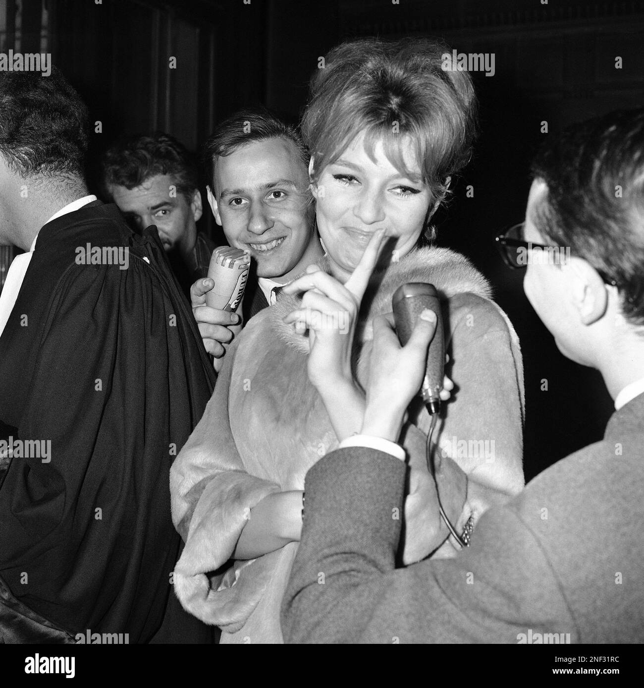 Annette Vadim. formerly Danish actress Annette Stroyberg, pictured on ...