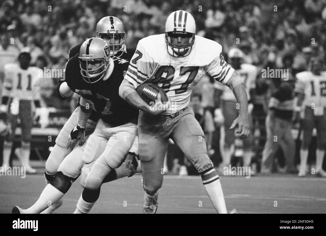 Dave Casper (87) of the Oakland Raiders is shown in 1978. (AP Photo Stock  Photo - Alamy