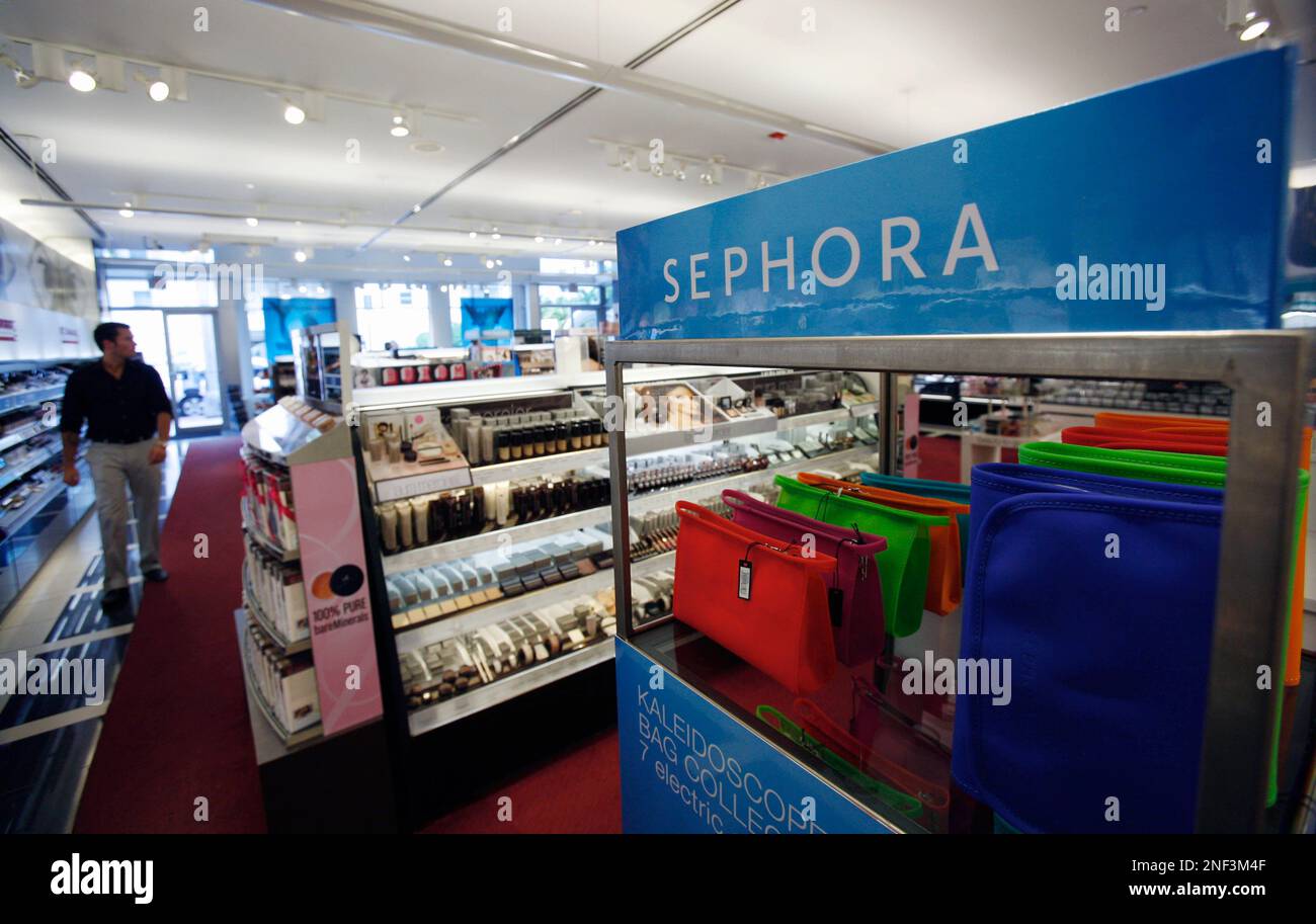 The interior of a Sephora store is shown Monday, May 18, 2009 in Miami