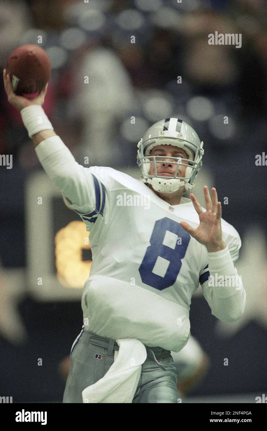 Troy Aikman, Dallas Cowboys Quarterback. Various action shots